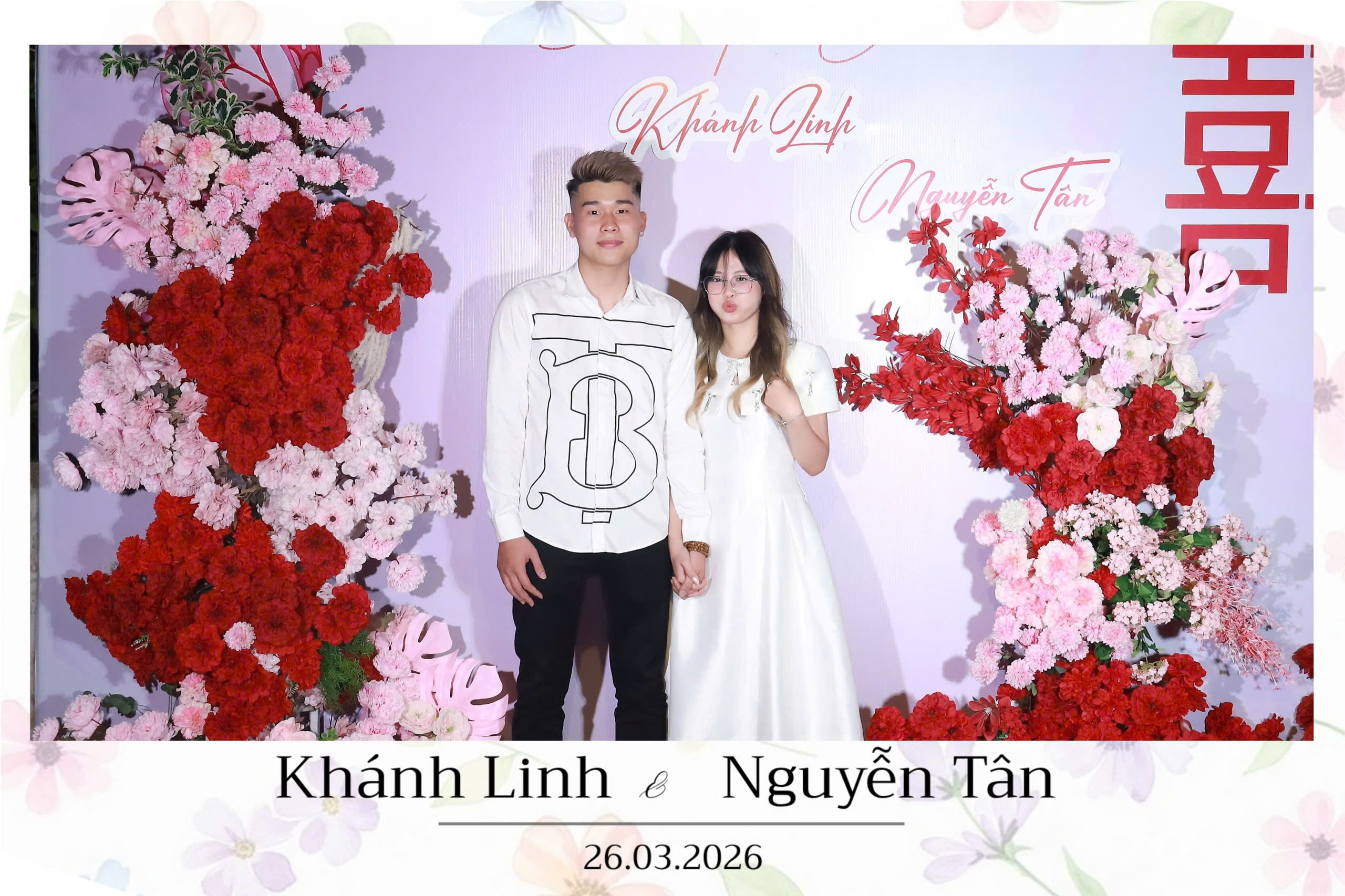 Những dải ảnh photobooth đã in cho khách